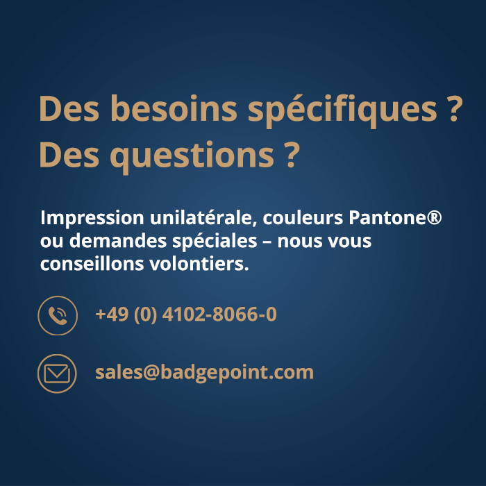 Lanyards / Porte‑badges imprimé
