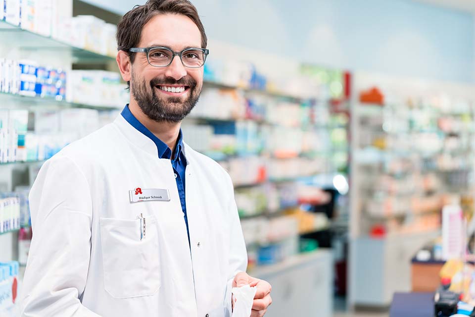 pharmacy name badges