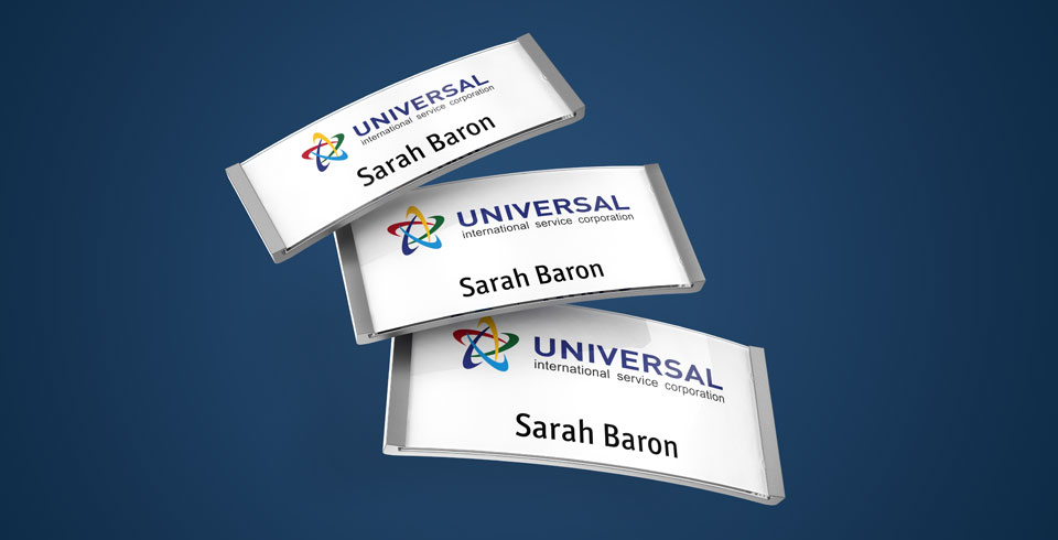 Brand-quality name badge kits