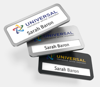 Metal Engraved Name Tags, Design & Print Custom Name Tags Online