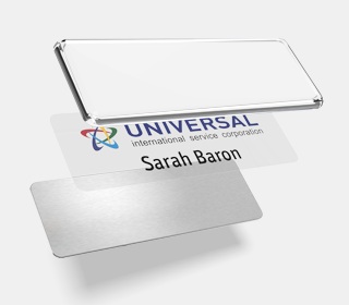 Essential Bodywear Name Badges, Name Tags: Office Easel Promotions