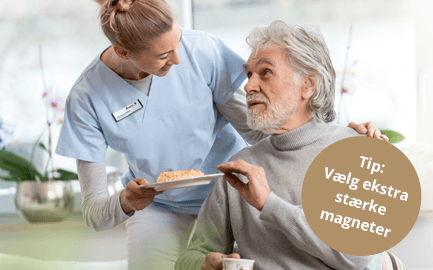 Navneskilte til plejehjem
