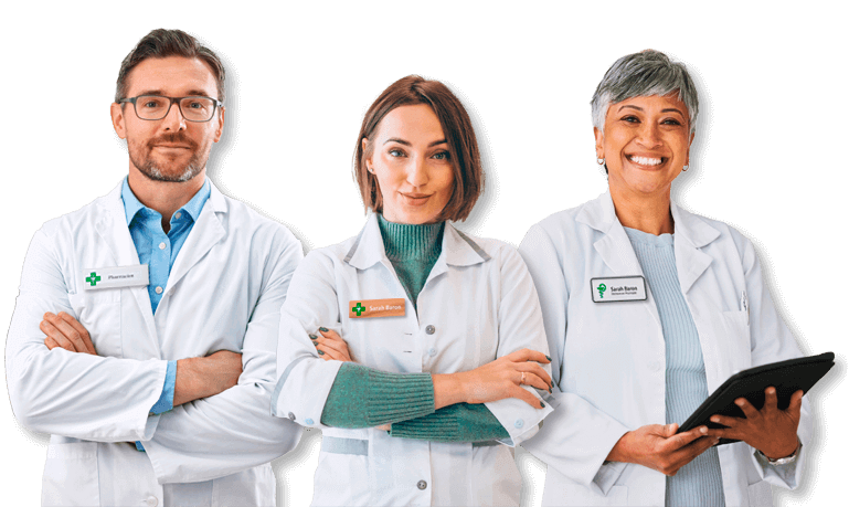 Badges Pharmaciens & Préparateurs en Pharmacie personnalisés