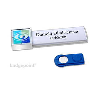 Namensschilder für Ärzte I Ihr Spezialist badgepoint®