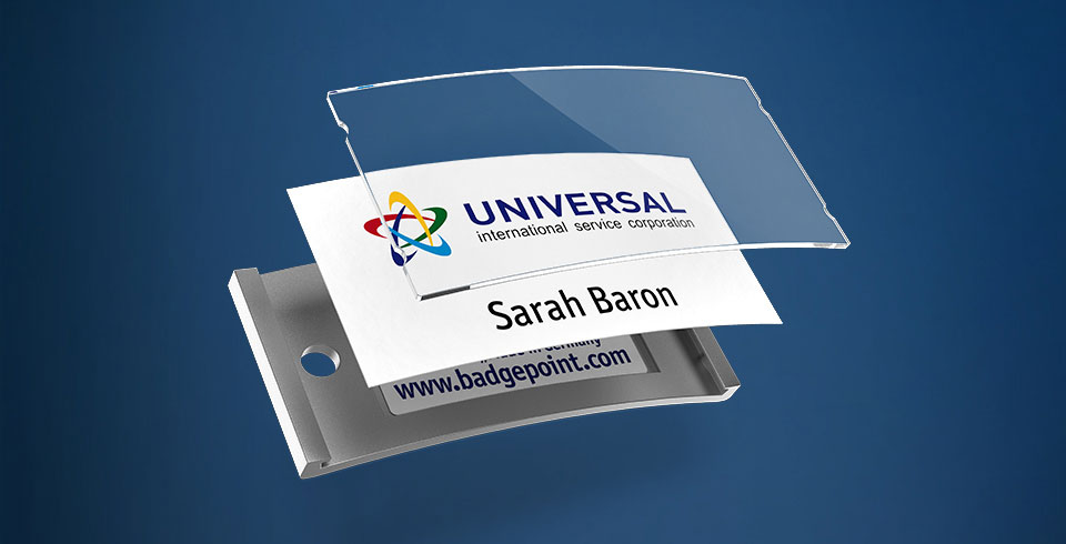 name badges for complete self-printing