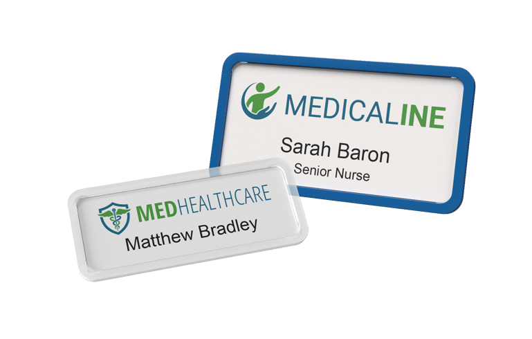 The No. 1 name badge in healthcare & medicine