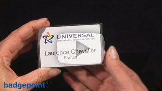 event name badge