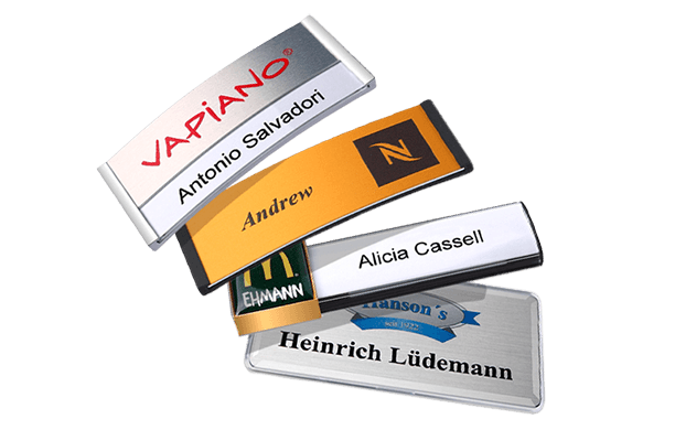 Namensschilder für die Kleidung