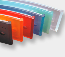 polar® translucent name badges