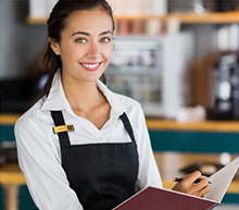 Name badges for catering