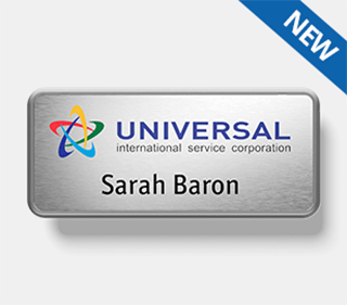 icon® alu-complete name badges